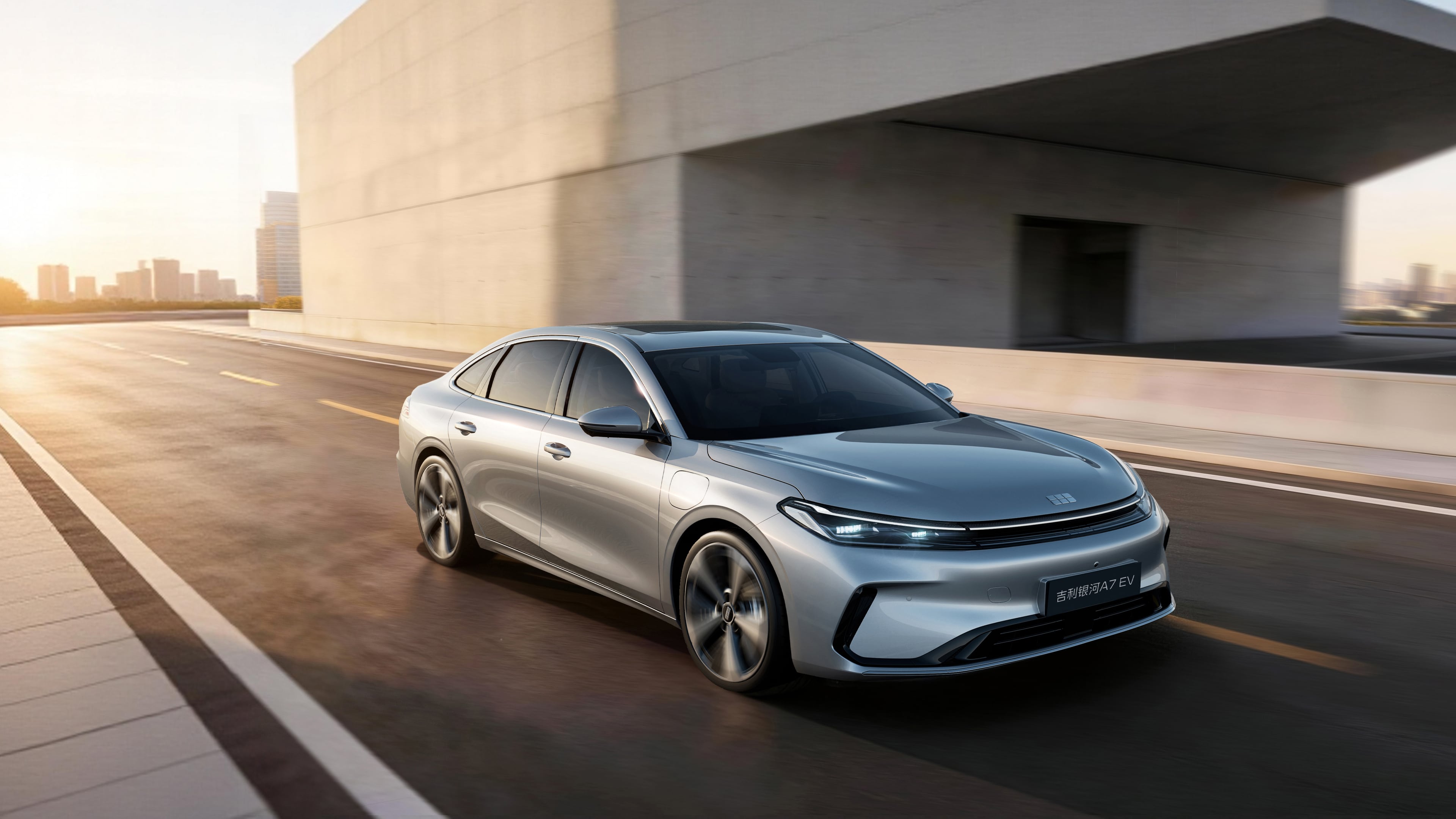 Электромобили Geely Galaxy A7 из Китая